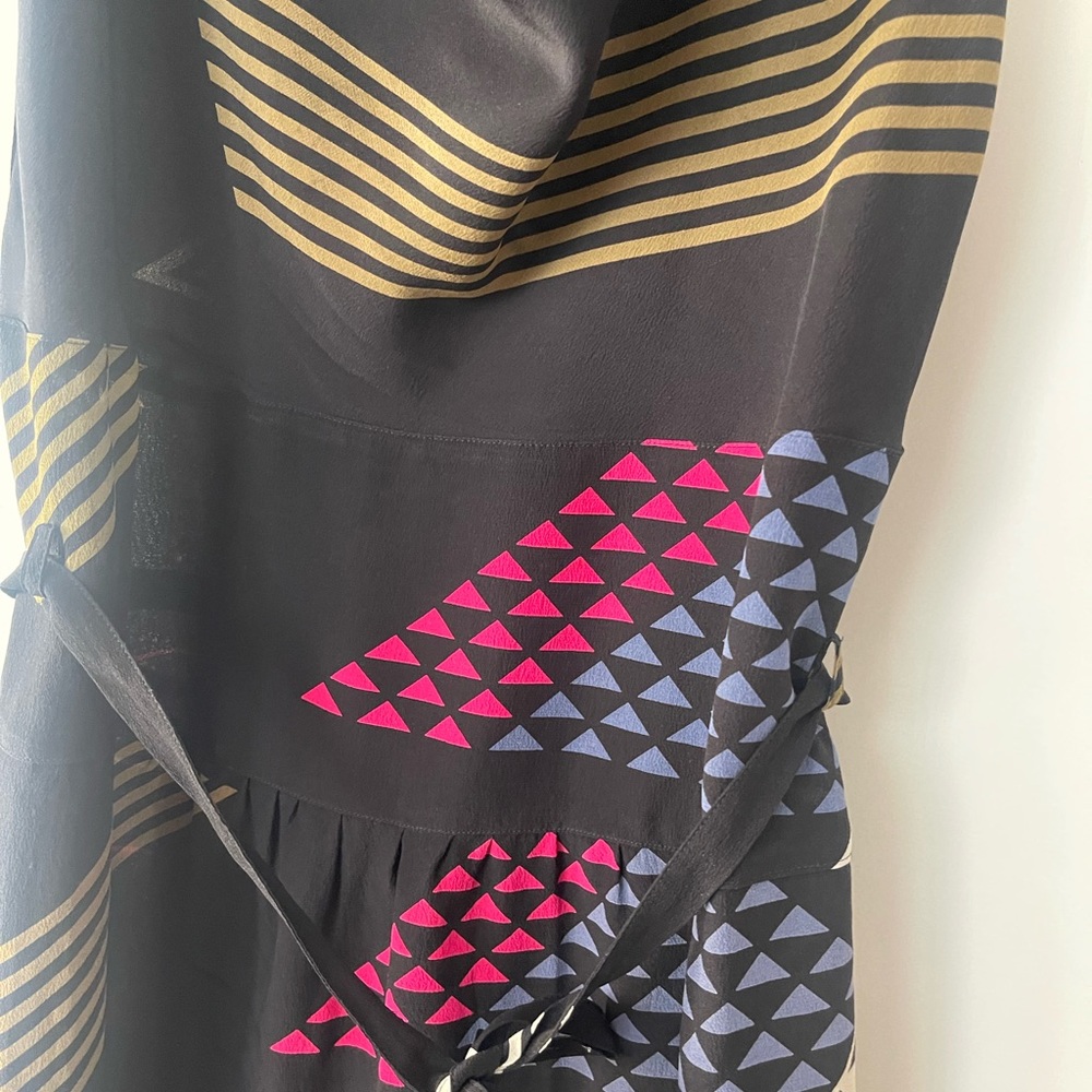 Armani Exchange Silk Mini Dress, Size 6 - Picture 4 of 7